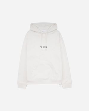 Oamc Peacemaker S Flower Print Hoodie - White