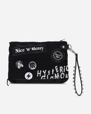 Hysteric Glamour Studs Belt Clutch Bag - Black