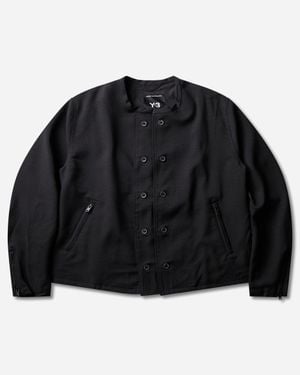 Y-3 Sport Uniform Adaptive Collarless Blouson - Black