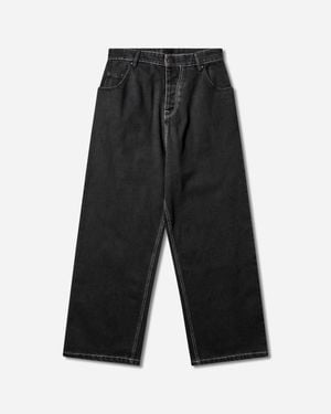 Nii HAI S Studs Baggy Jeans Wash - Black