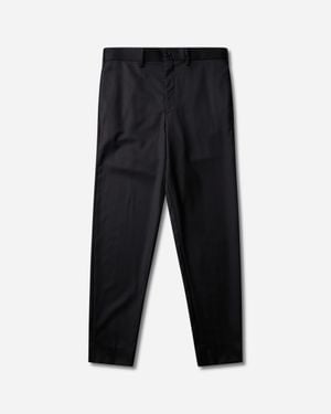 Undercover Men S Wool Twill Pants - Black