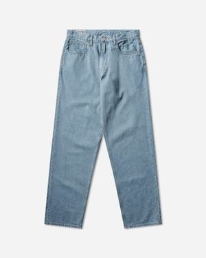 Cav Empt S 1992 Washed Nep Denim Trousers - Blue
