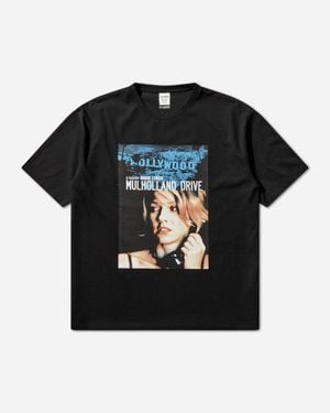 Wacko Maria S Mulholland Drive Washed Heavy Weight T-Shirt (Type-2) - Black