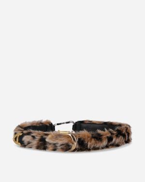 Aries Faux Leopard Mazzo Belt Leopard - Multicolour