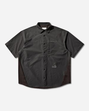 ROA And Wander Breathable Shirt Charcoal - Black