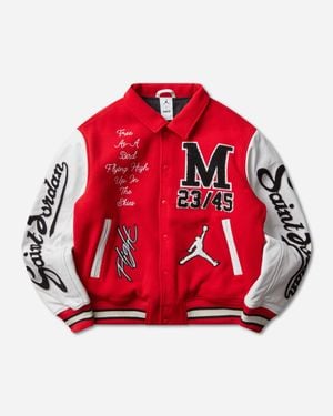 Nike Saint Mxxxxxx Varsity Jacket College - Red