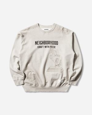 Neighborhood Savage Sweatshirt Oatmeal - Natural