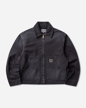 Carhartt Og Arcan Jacket (Destroy Wash) - Blue