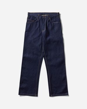 Ben Davis Work Clothes S Carpenter Denim Pants - Blue