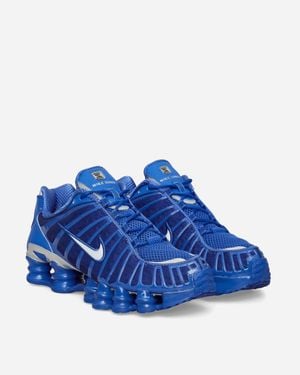 Nike Shox Tl Sneakers Hyper Royal / Metallic Silver - Blue