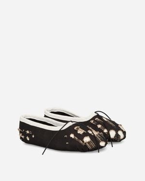 ASLAN WORLD S No-Teeth Flats Ran Through - White