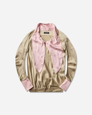 Kiko Kostadinov S Evelyn Blouse Pebble - Pink