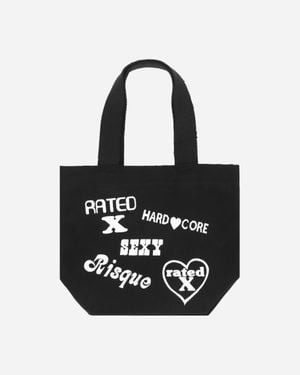 R & M Leathers Hardcore Mini Tote - Black