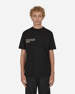 Space Available Upcycled Case Study T-Shirt - Black