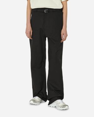 Roa Oversized Chino Trousers - Black