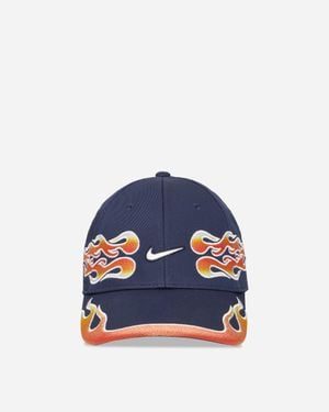 Nike Club Structured Og Flame Cap Midnight Navy - Blue