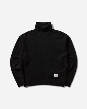 Neighborhood Men S Turtleneck Jumper - Black