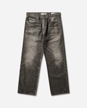 Our Legacy Men S Third Cut Jeans Digital Aurora Print - Grey