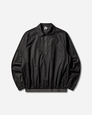 GR10K Men S Tirreno Half Zip Shirt - Black