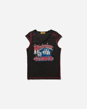 Hysteric Glamour Women S Hg League T-shirt - Black