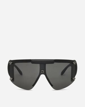 OTTOLINGER Gem-Stud Knotted Sunglasses Matte - Grey