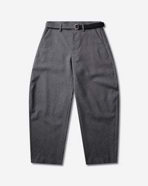 Sacai S Suiting Pants - Gray