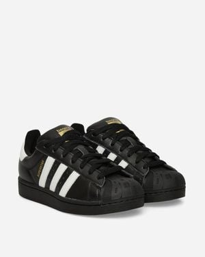 adidas Beams Superstar Trainers Core / White - Black