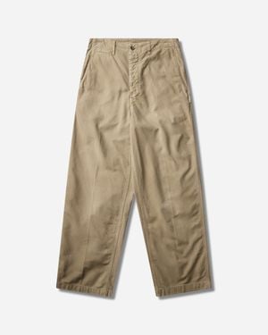 Visvim S Broader Chino Dmgd - White