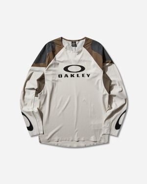 Oakley Seeker Edge Longsleeve Jersey Mist Army - Grey
