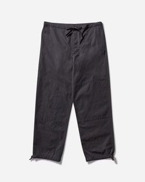 Visvim Men S Sharma Trousers Navy - Grey