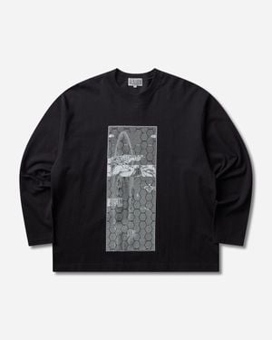 Cav Empt S Washed Md Wirecutter Longsleeve T-Shirt - Black