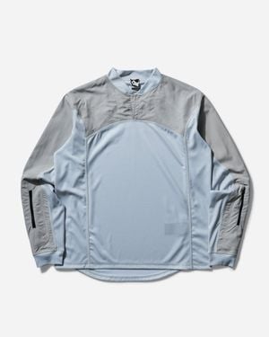 GR10K Men S Combact Longsleeve Top Pale - Blue