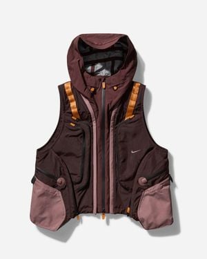 Nike Men S Ispa Adapt Mod Vest Earth / Smokey Mauve - Brown