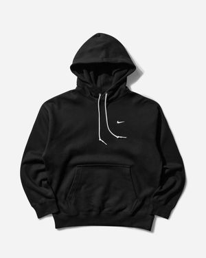 Nike Men S Solo Swoosh Full-zip Hoodie Black
