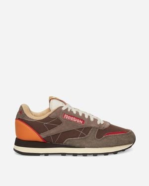 Reebok Classic Leather Premium Trainers Dark Chocolate - Brown