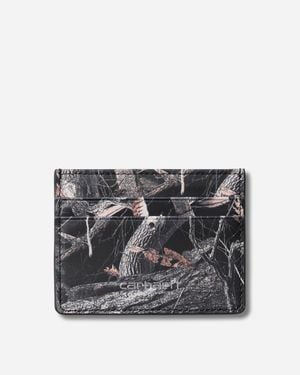 Carhartt Vegas Cardholder Camo Feather Tree / Black - Grey