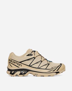 Salomon Xt-6 Gore-Tex Trainers Safari - White