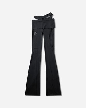 OTTOLINGER S Drop-Fold Otto Leggings Washed - Black