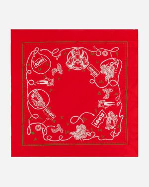 KENZO Levi’S Printed Bandana Cherry - Red