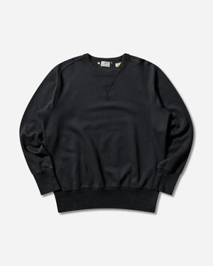 Levi's Men S Bay Meadows Crewneck Sweatshirt Jet - Black