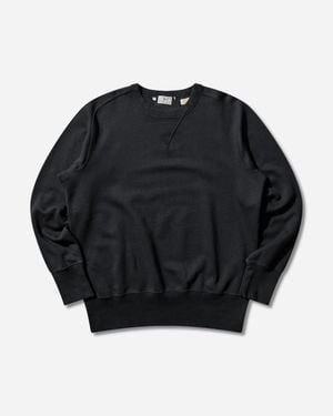 Levi's Men S Bay Meadows Crewneck Sweatshirt Jet - Black