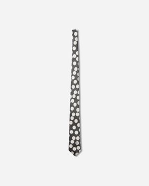 ERL Polka Dot Tie - White