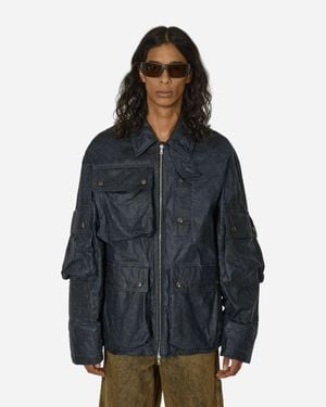Dries Van Noten Water Repellent Jacket - Blue