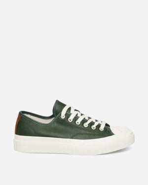 Converse First String Jack Purcell Sneakers Mountain View Marshmallow - Green