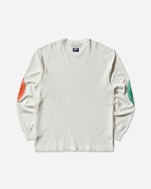 Nike Men S Rare Air Longsleeve T-shirt Sail - Grey