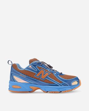 New Balance Aminé 740 Trainers Snorkel Blue / Persimmon