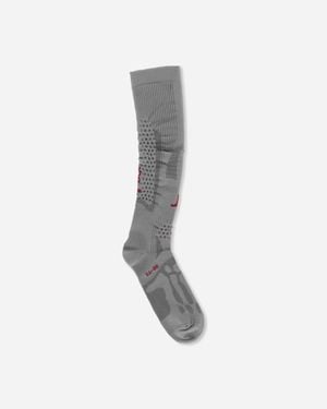 ROA Bones Logo Q-skin Technical Socks - White