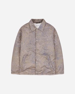 Oamc Peacemaker S Coach Jacket Bark - Grey