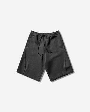 Nike Men S Tech Fleece Oversized Fit Shorts Anthracite / - Grey
