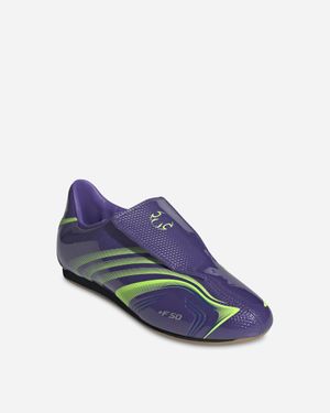 adidas Women S Taekwondo F50 Trainers Rush / Lucid Lemon - Blue